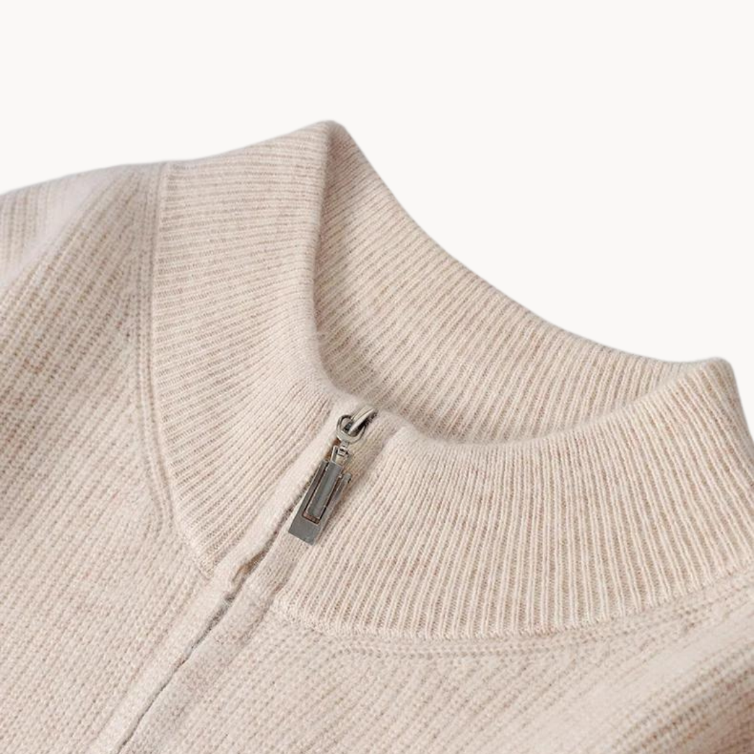 Anderson Premium Wool Zip Sweater