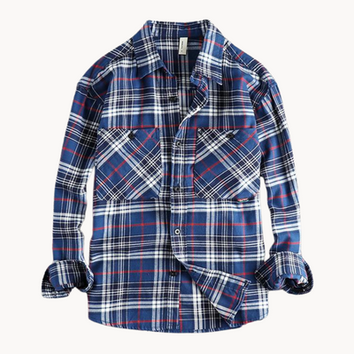 Jester - Longsleeve Cotton Flannel Shirt