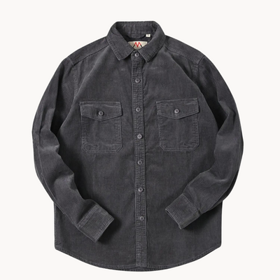 Quade cotton corduroy shirt