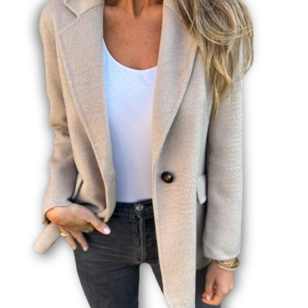 Elsa | Single Button Blazer Coat