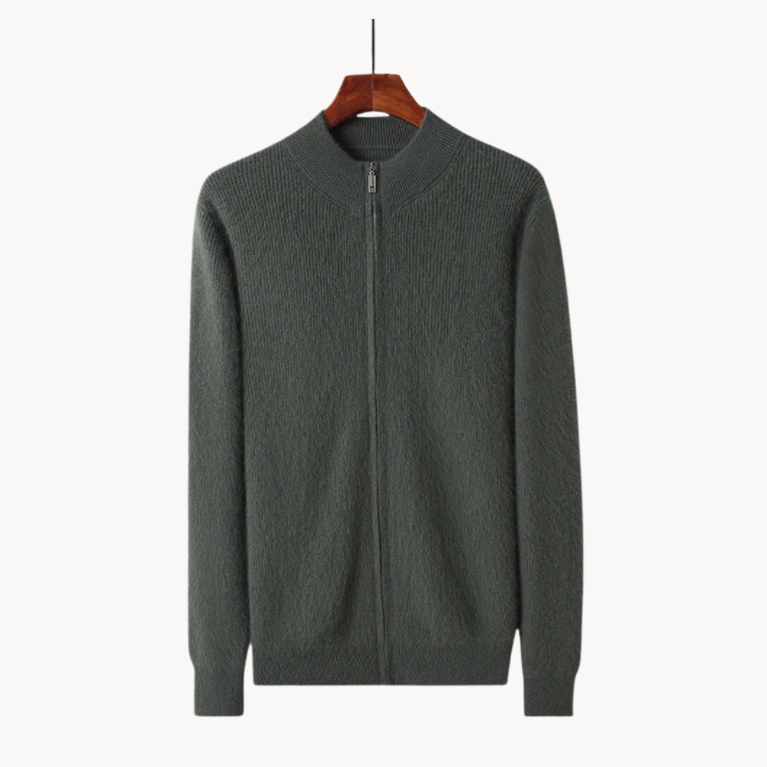 Anderson Premium Wool Zip Sweater