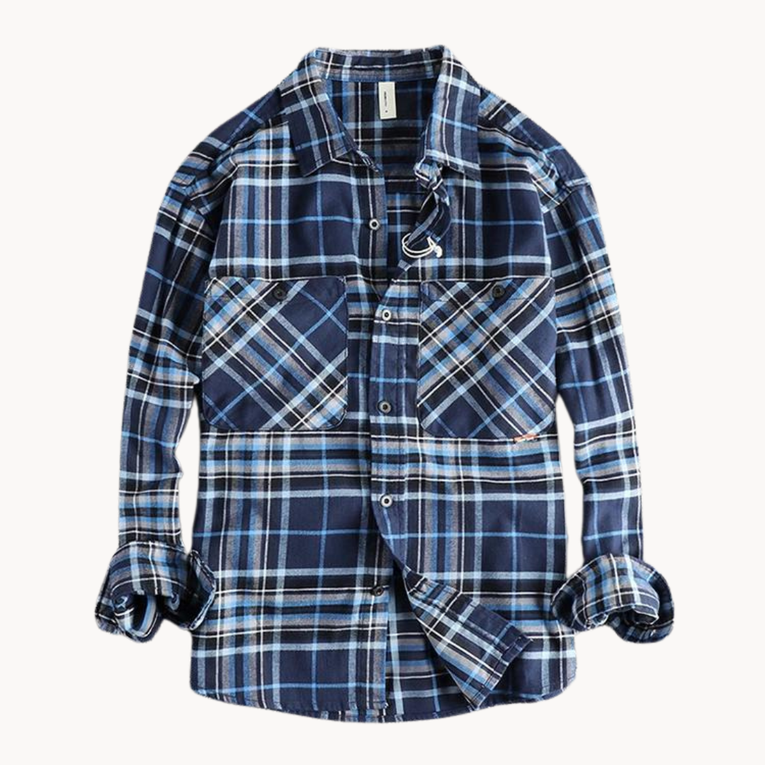 Jester - Longsleeve Cotton Flannel Shirt