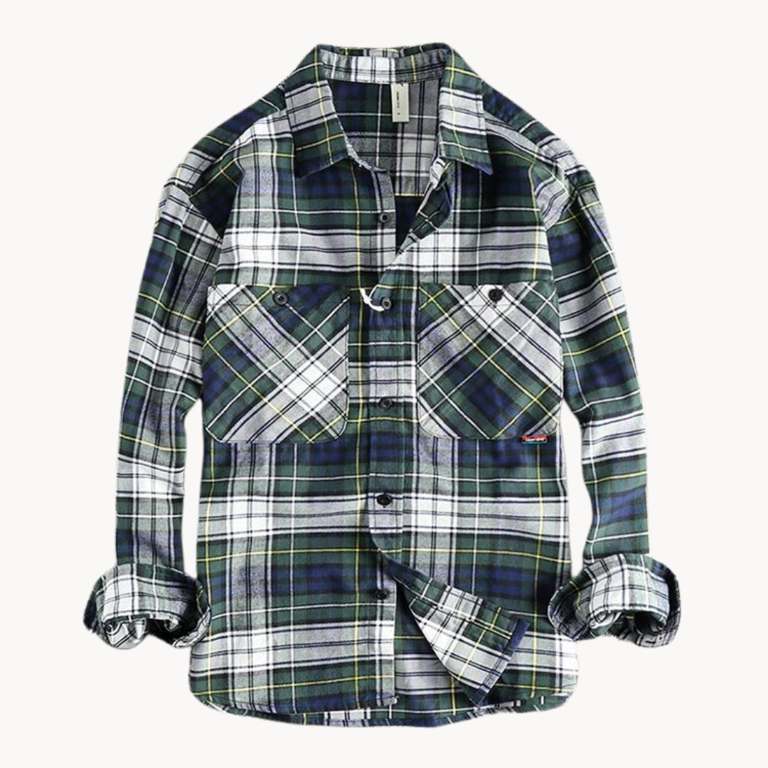 Jester - Longsleeve Cotton Flannel Shirt