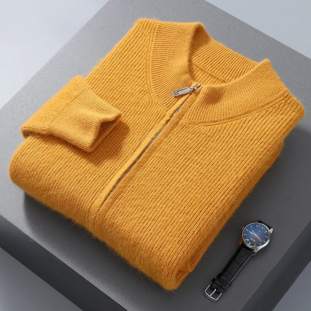 Anderson Premium Wool Zip Sweater