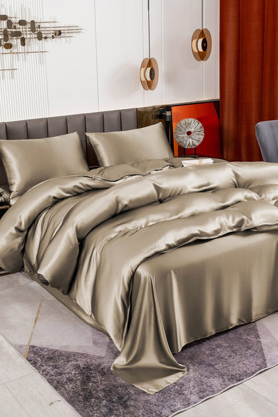 Canadily Home™- Pure Silk Bedding Set