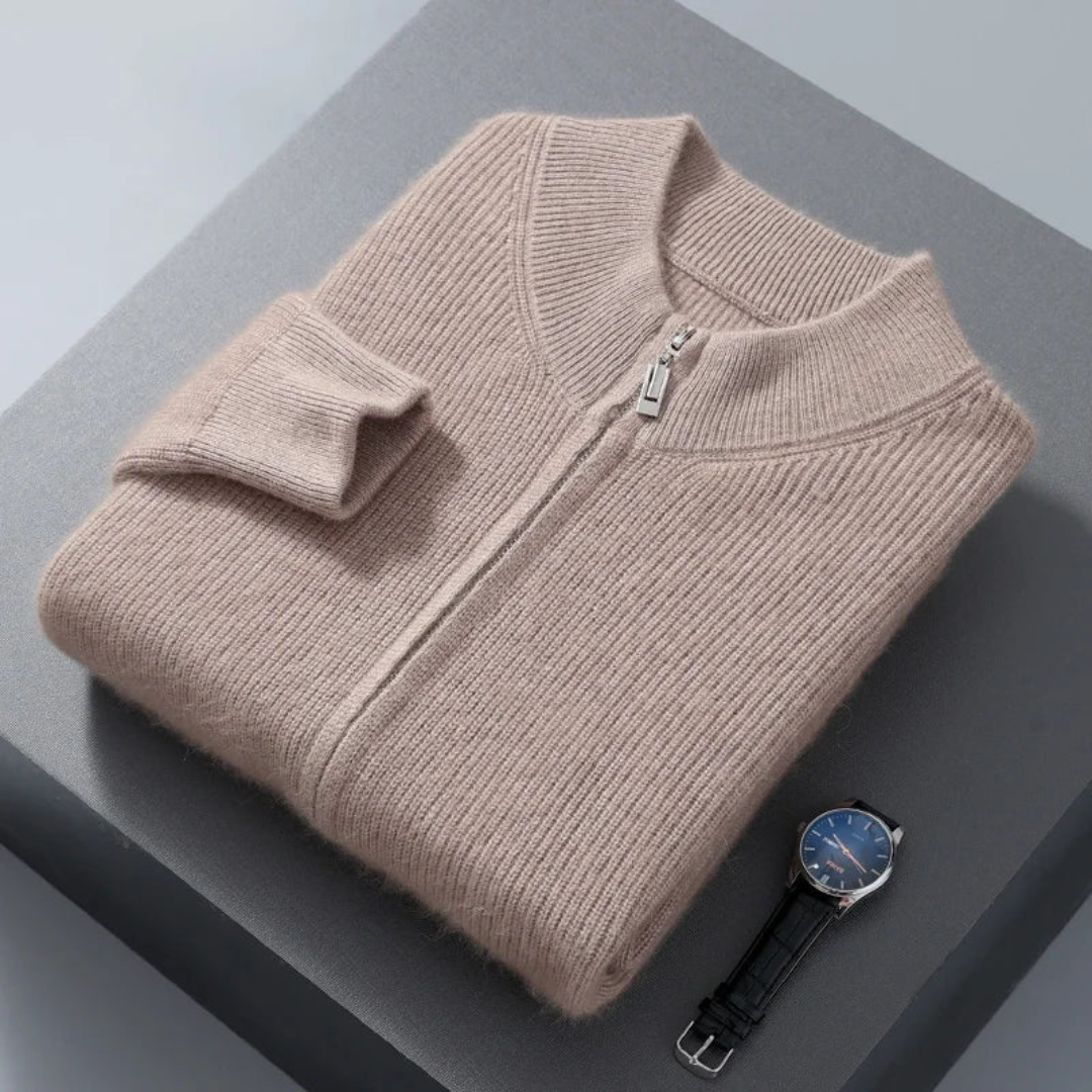 Anderson Premium Wool Zip Sweater