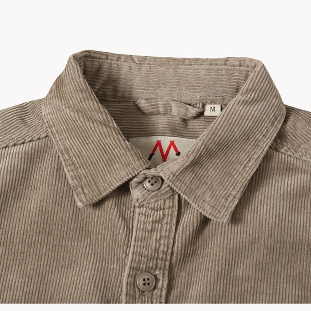 Quade cotton corduroy shirt