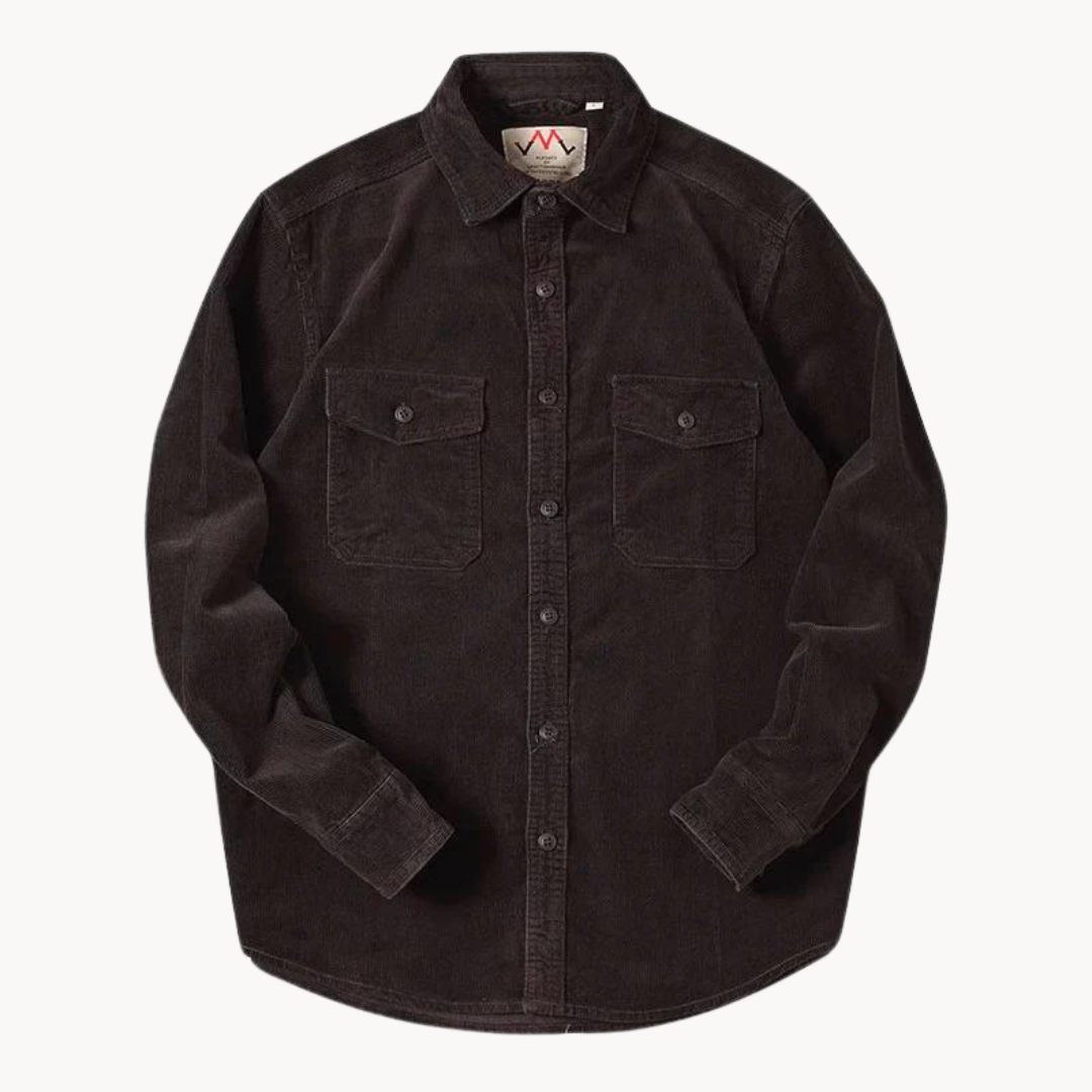 Quade cotton corduroy shirt