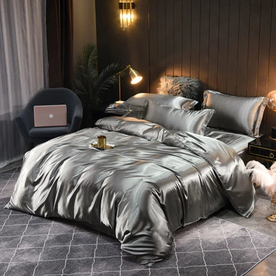 Canadily Home™- Pure Silk Bedding Set