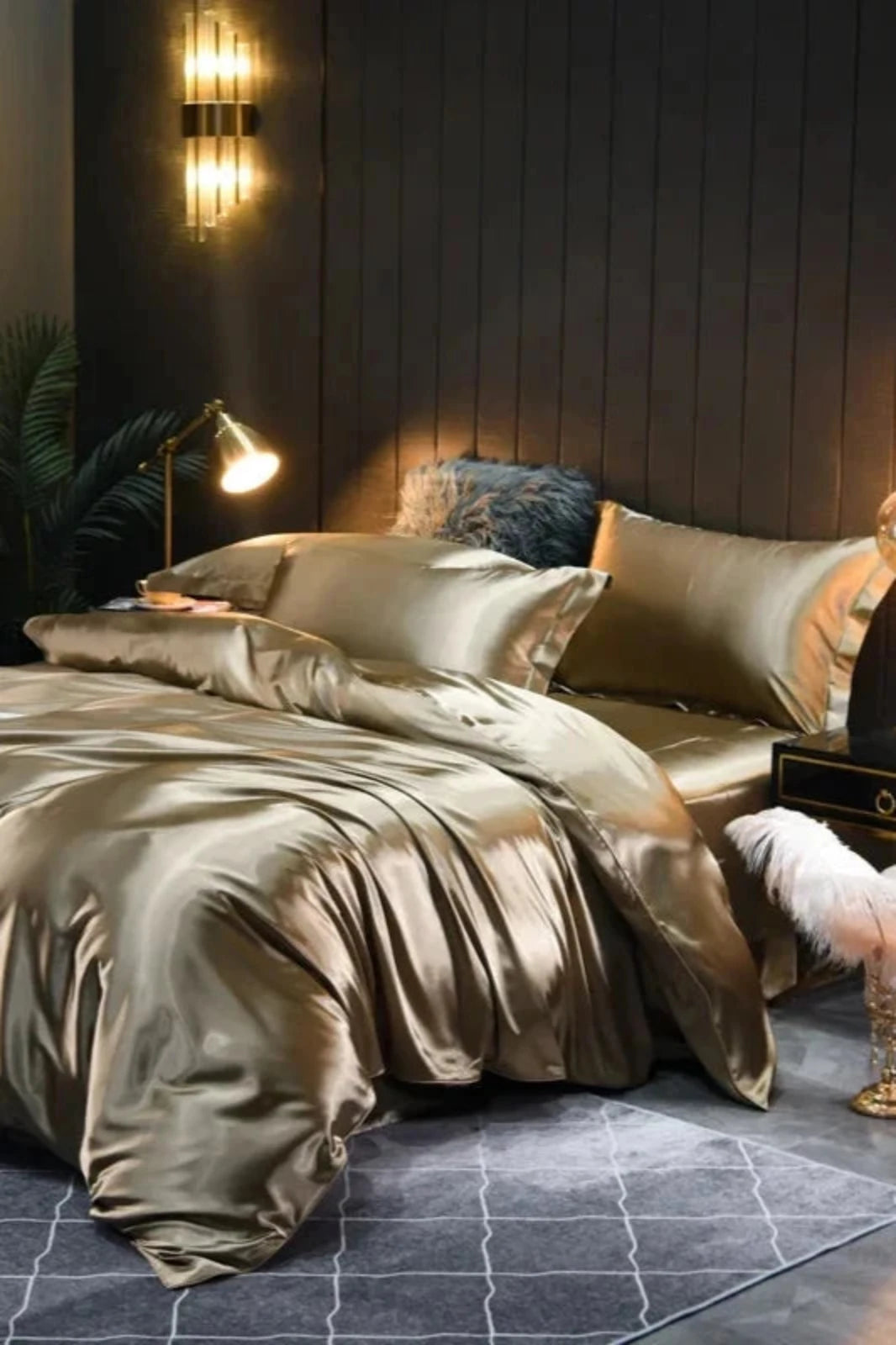 Canadily Home™- Pure Silk Bedding Set