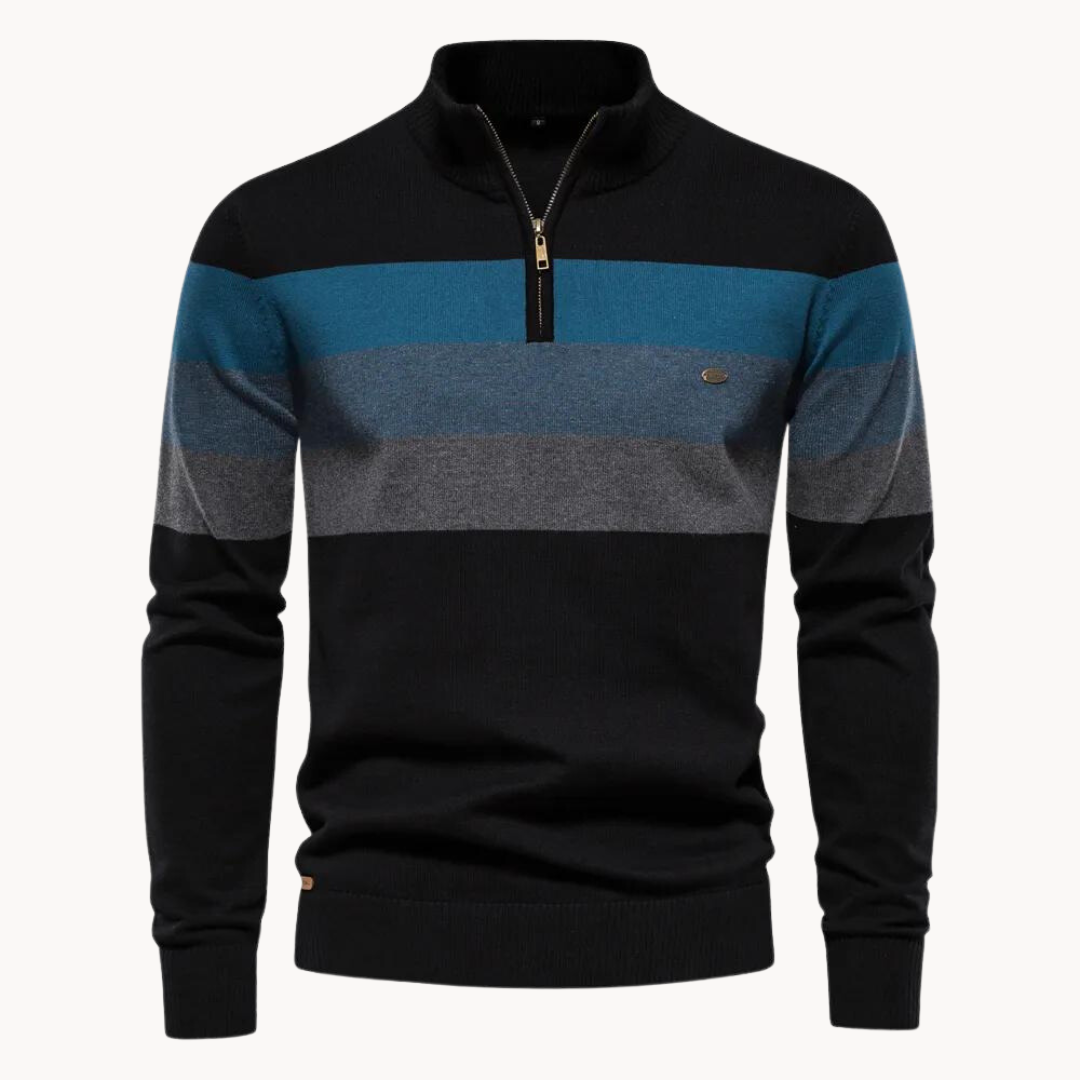 Tomson Quarter Zip Sweater