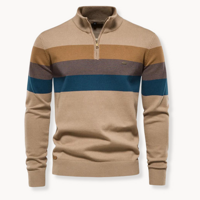 Tomson Quarter Zip Sweater