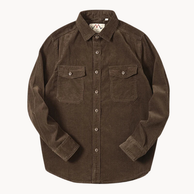 Quade cotton corduroy shirt