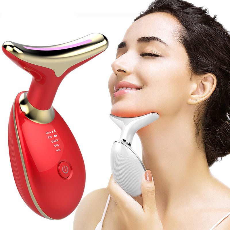 GUA SHA I RED LIGHT THERAPY ANTI WRINKLE FACE MASSAGER