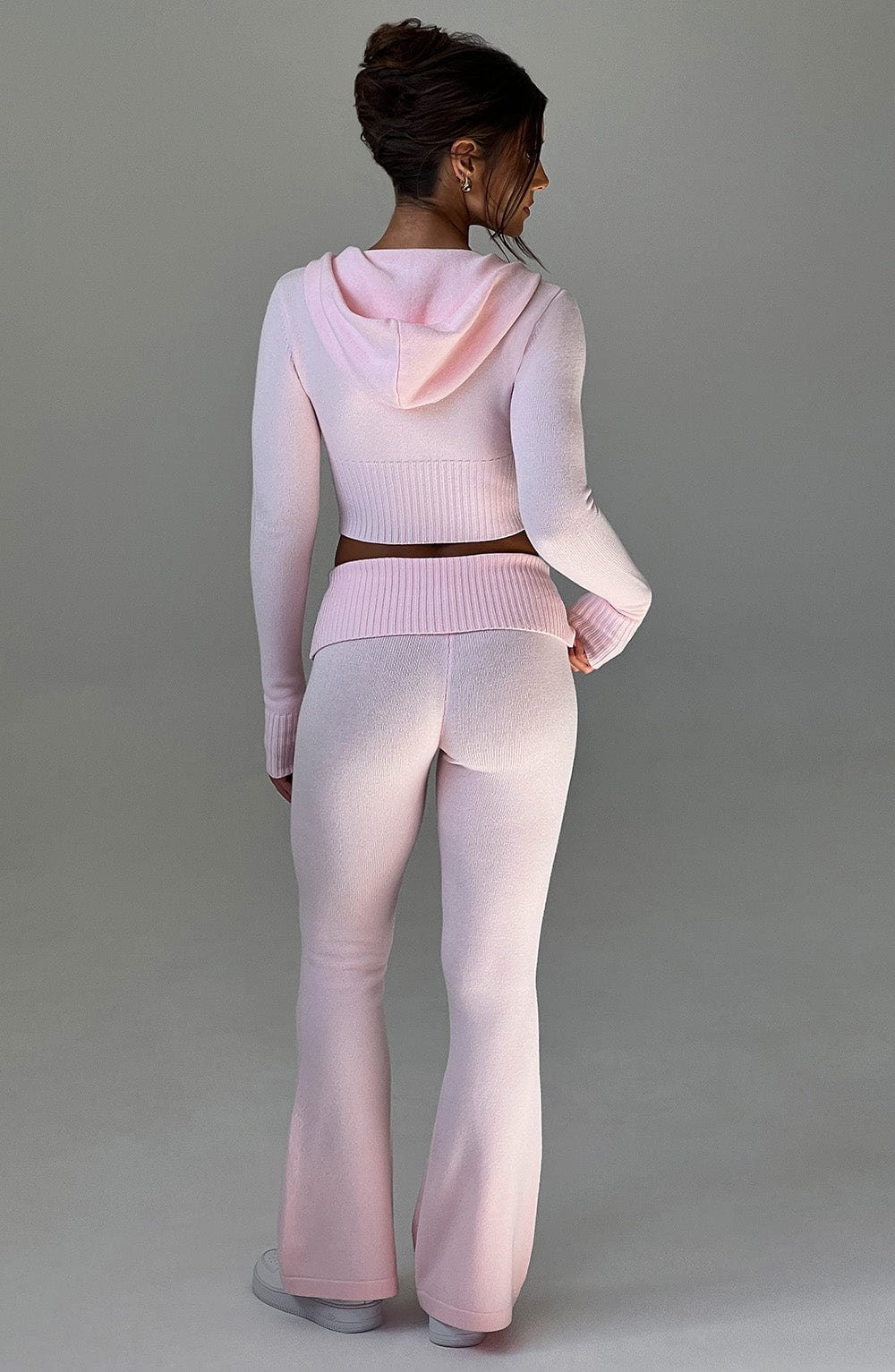 Kelly - Pink Knitted Sweatsuit