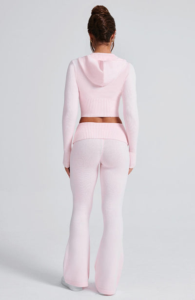 Kelly - Pink Knitted Sweatsuit