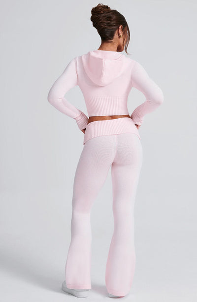 Kelly - Pink Knitted Sweatsuit